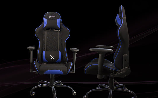 Silla Gamer Xzeal Gamer Negro/Azul